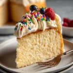 Vegan Gluten Free Vanilla Cake Recipe First Image