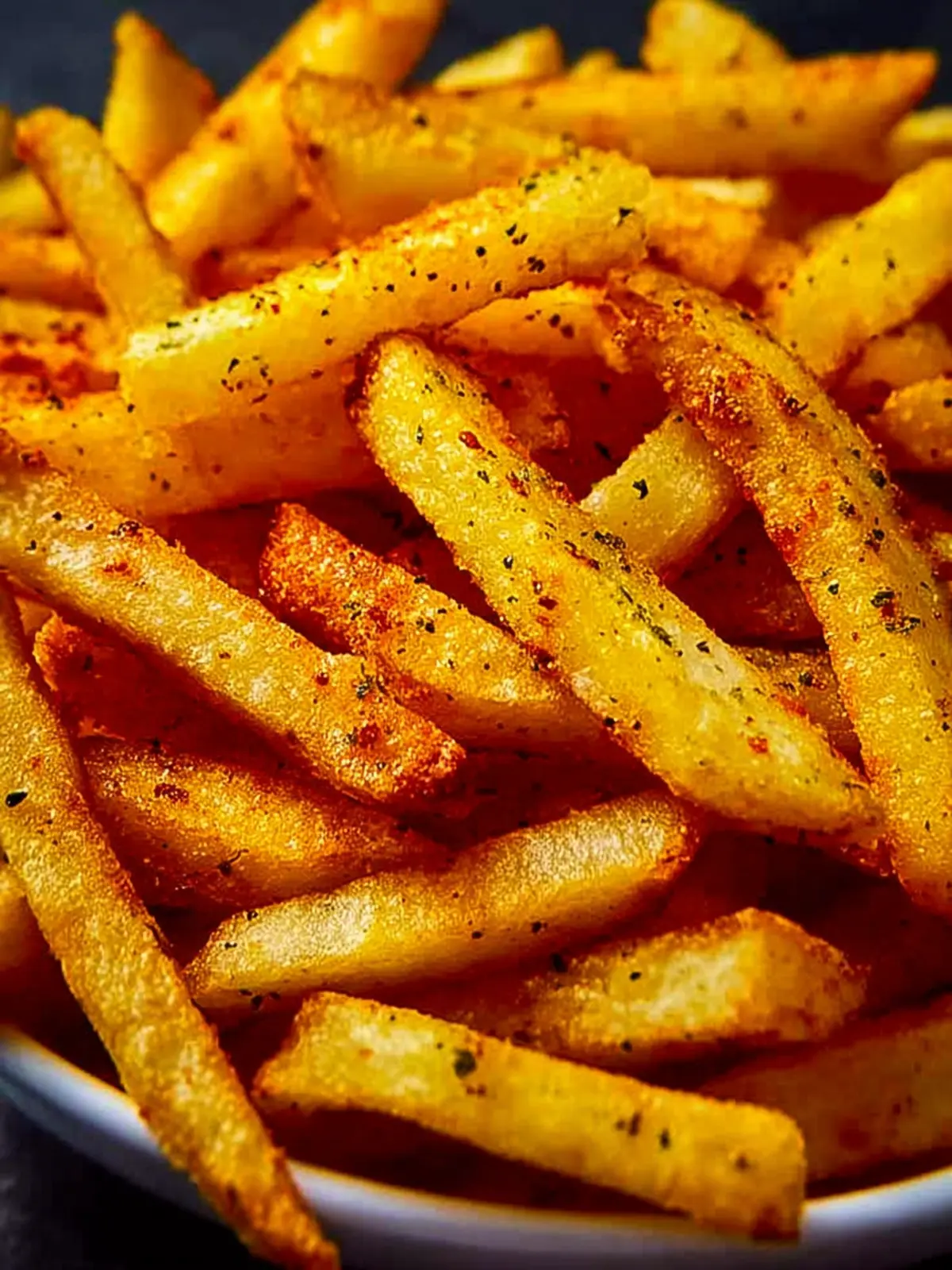 Crispy Homemade Air Fryer French Fries First Image