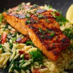 Salmon Orzo First Image