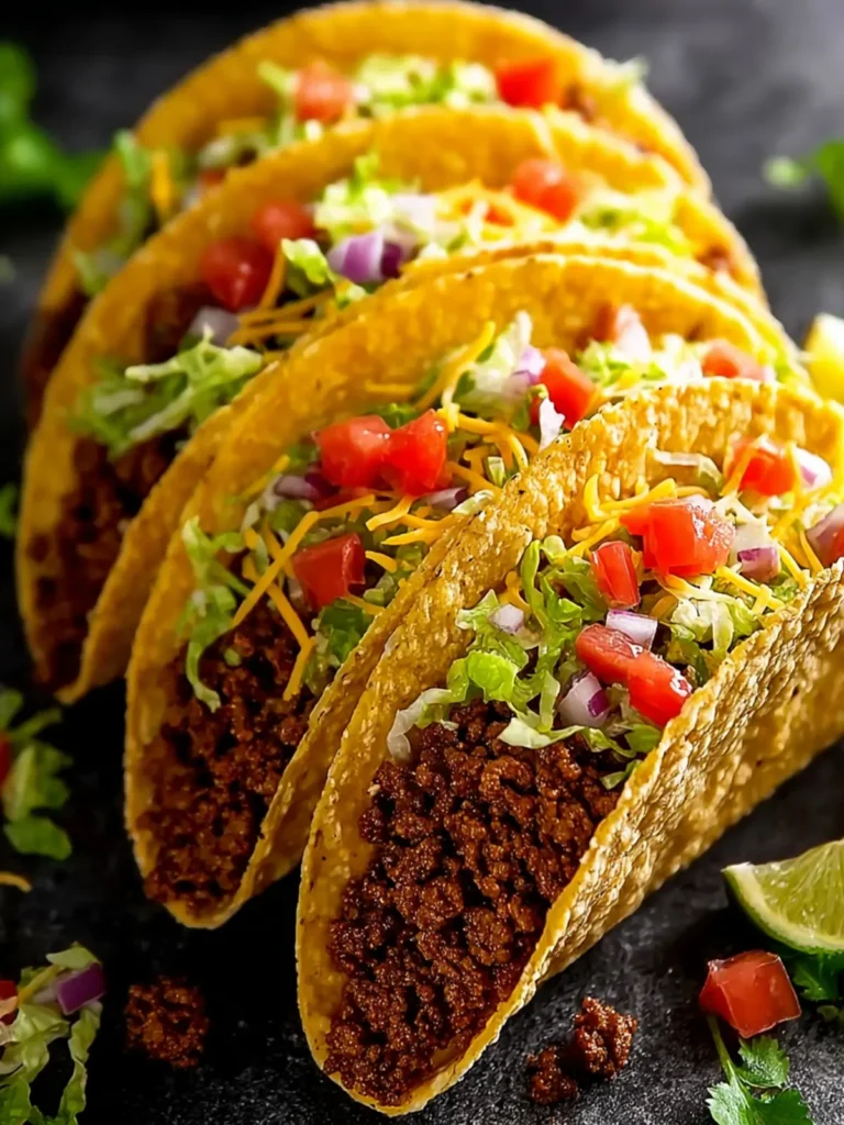 Easy Ground Beef Tacos First Image