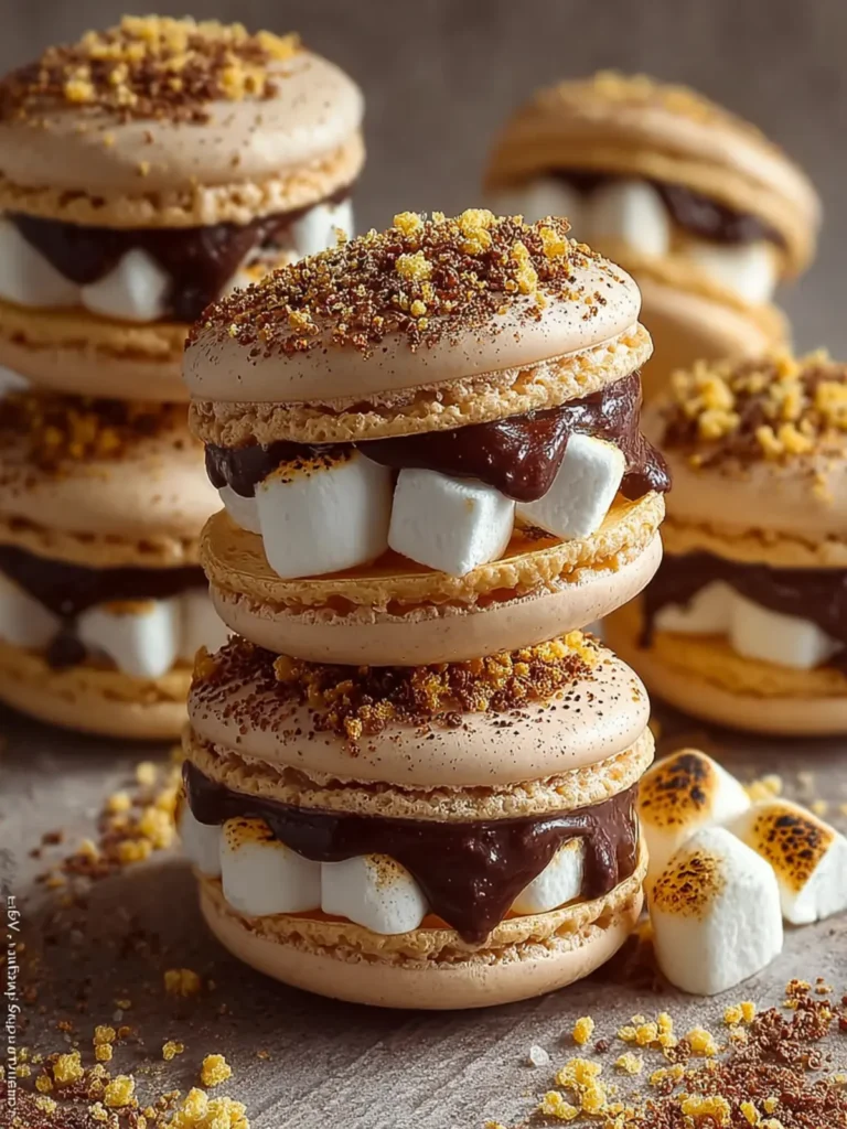 S’mores French Macarons First Image