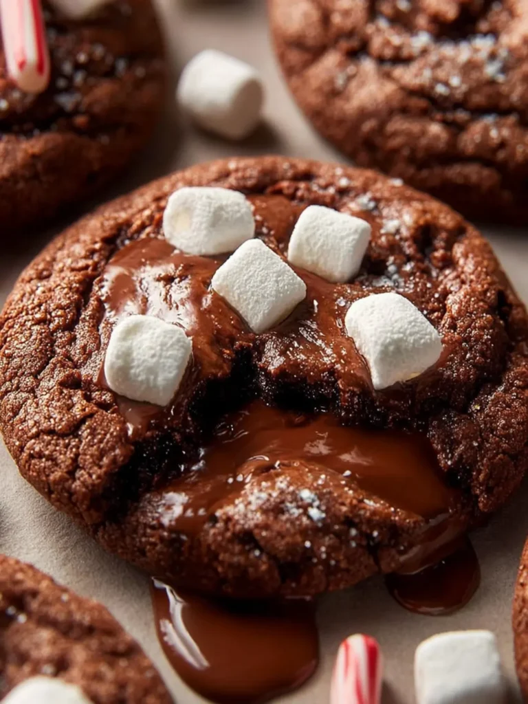 Hot Chocolate Christmas Cookies First Image