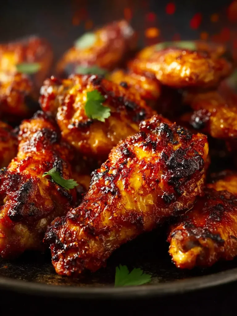 Sweet and Spicy Chicken Wings First Image