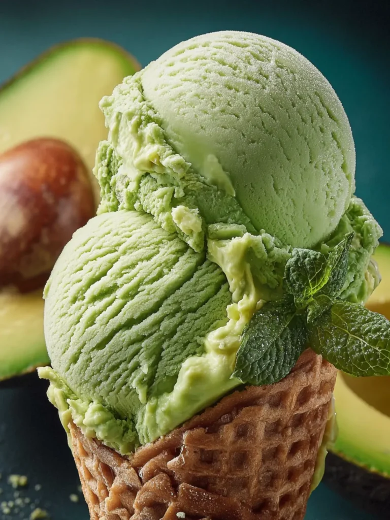 Avocado Ice Cream First Image