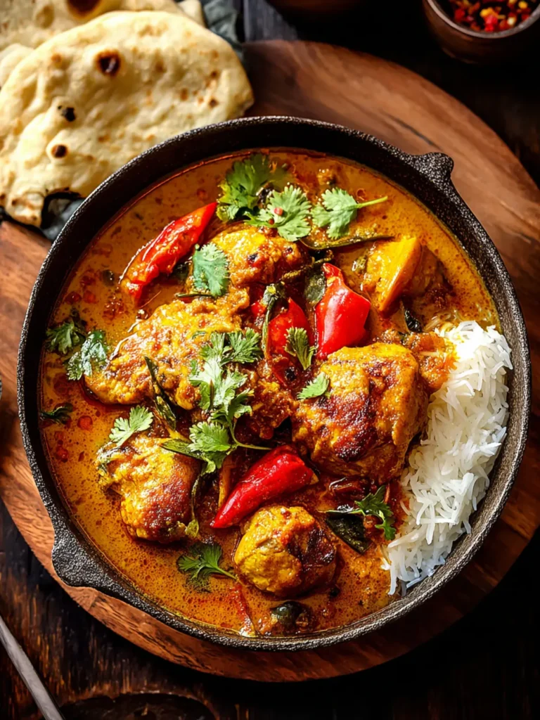Flavorful Dutch Oven Chicken Curry First Image
