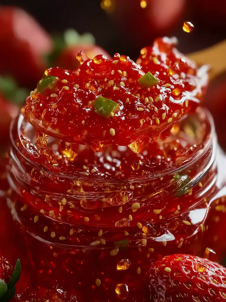 Strawberry–Honey Jalapeño Jam First Image