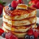 Fluffy Buttermilk Pancakes First Image