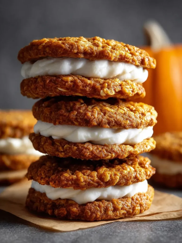 Pumpkin Oatmeal Cream Pies First Image