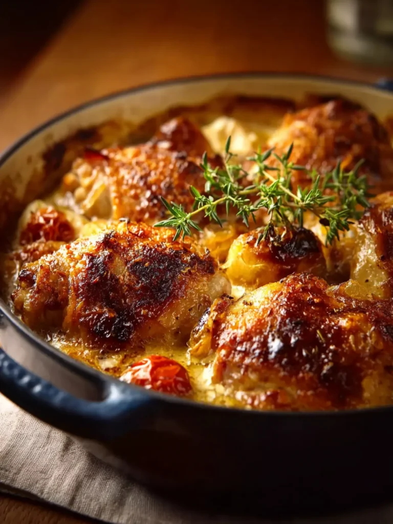 French-Style Chicken Casserole à la Normande First Image