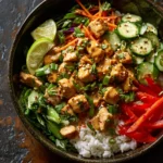 Peanut Chicken Bowl for Stress-Free Meal Prep First Image