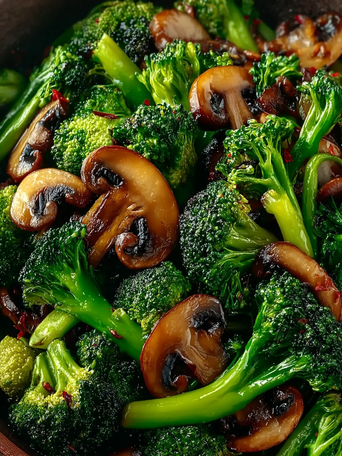 20-Minute Broccoli and Mushroom Stir Fry First Image