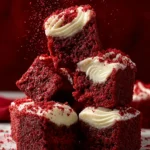 Sweet Red Velvet Brownie Bites First Image