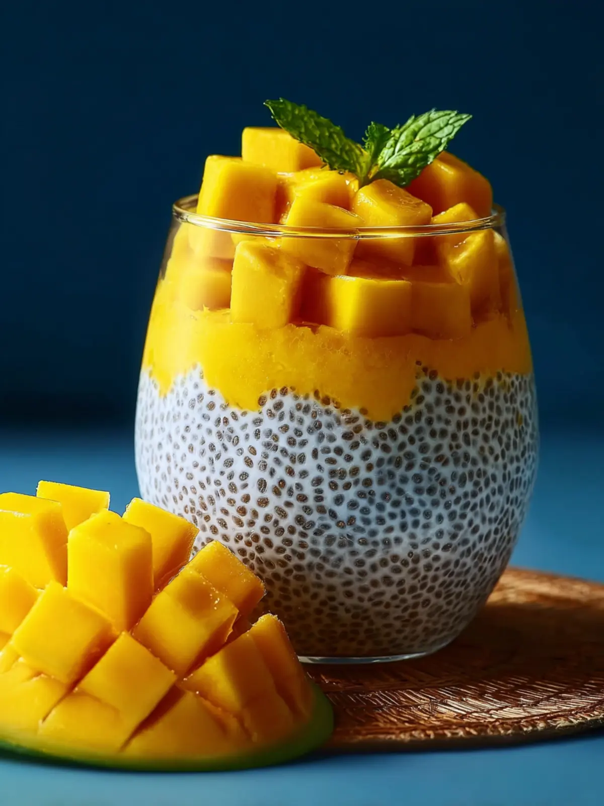 Mango Coconut Chia Pudding First Image