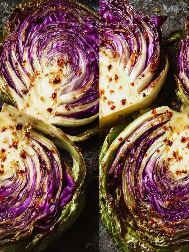 Roasted Cabbage Steaks First Image