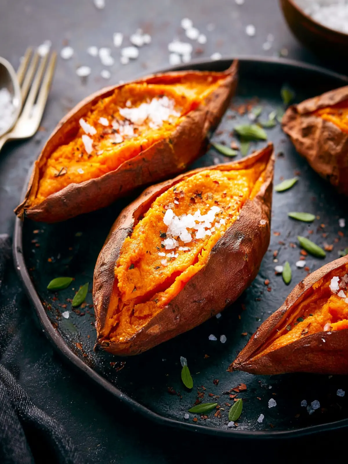 Baked Sweet Potatoes First Image