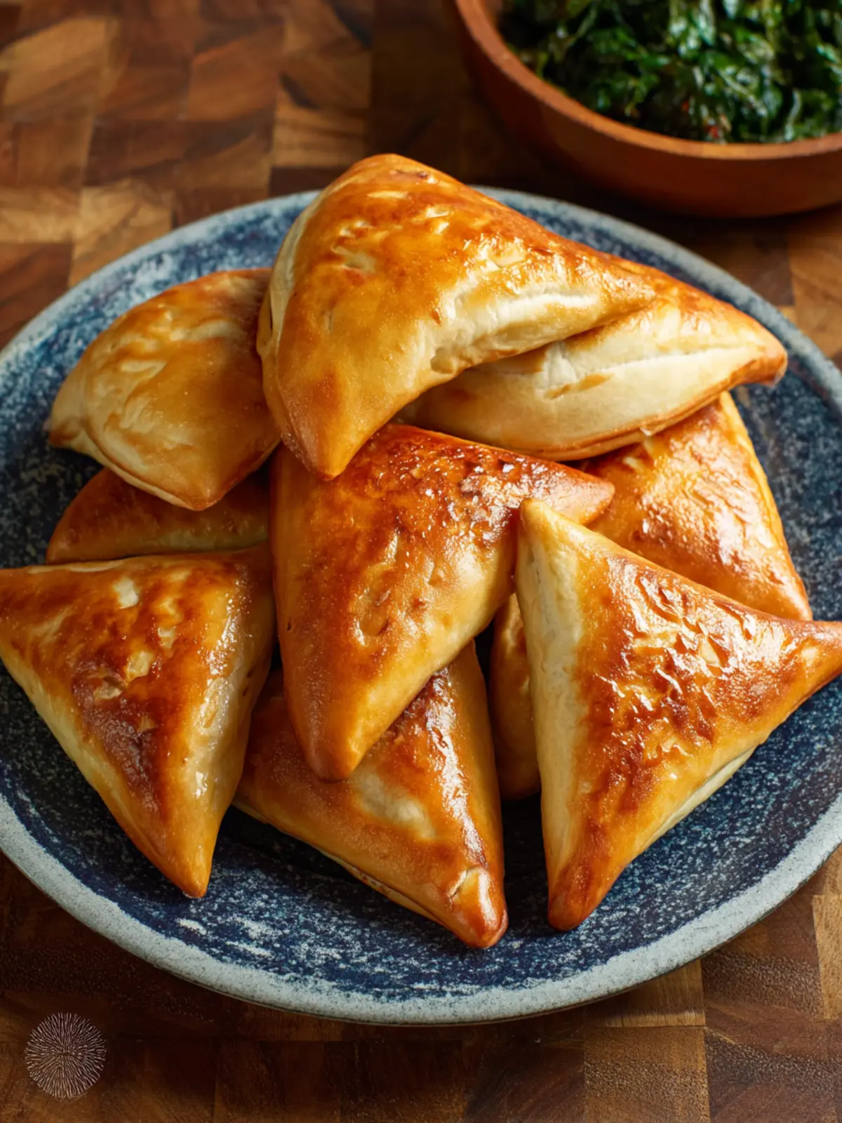 Spinach Fatayer First Image