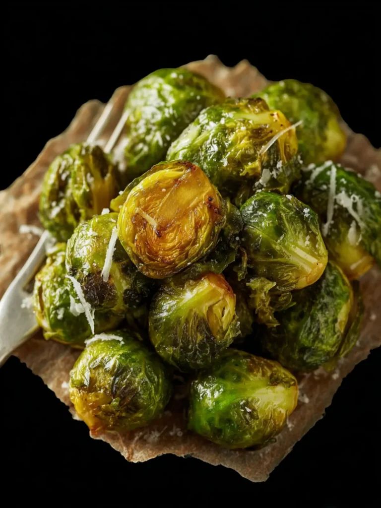 Roasted Frozen Brussel Sprouts First Image