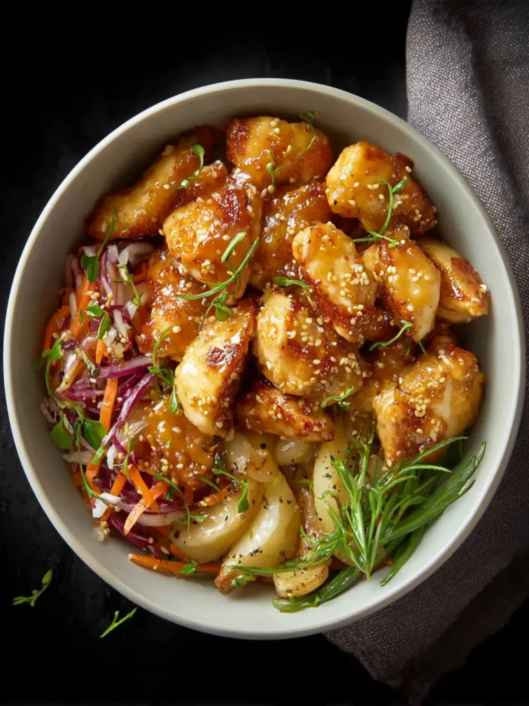 Hot Honey Chicken Bowls First Image