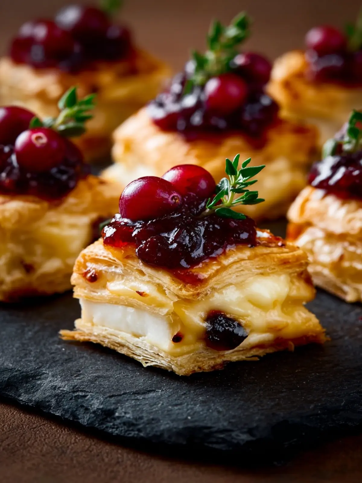 Cranberry Brie Bites First Image