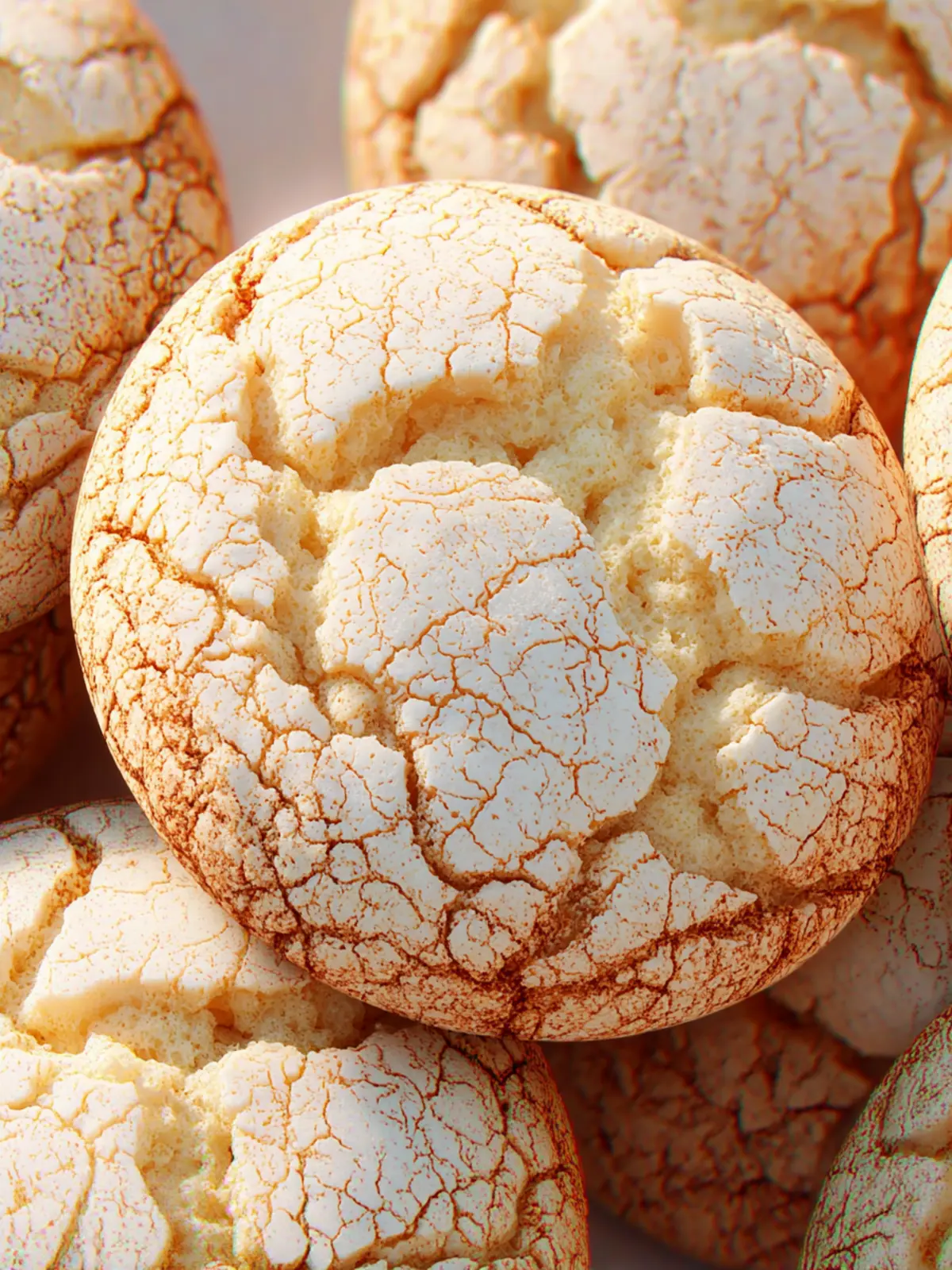 Vanilla Crackle Cookies First Image