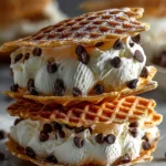 Cannoli Stuffed Pizzelle Sandwiches First Image