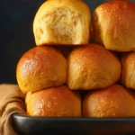 Sweet Potato Dinner Rolls First Image