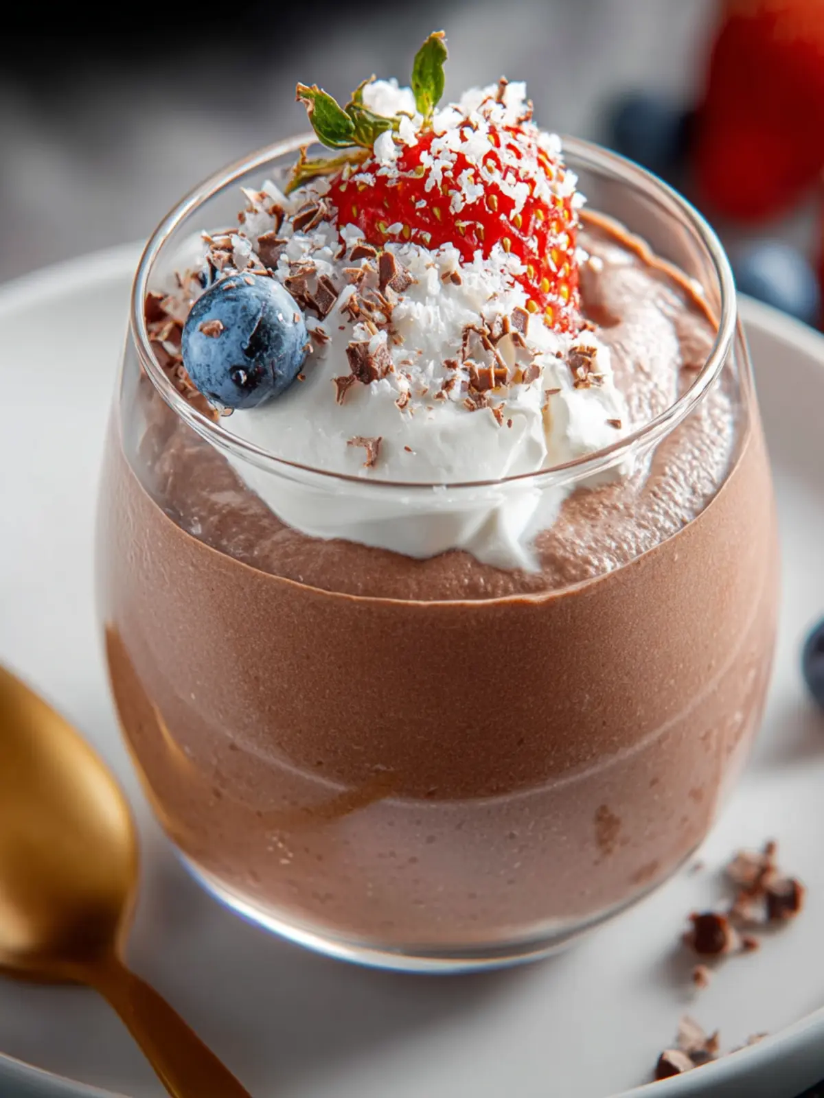 Cottage Cheese Chocolate Mousse First Image