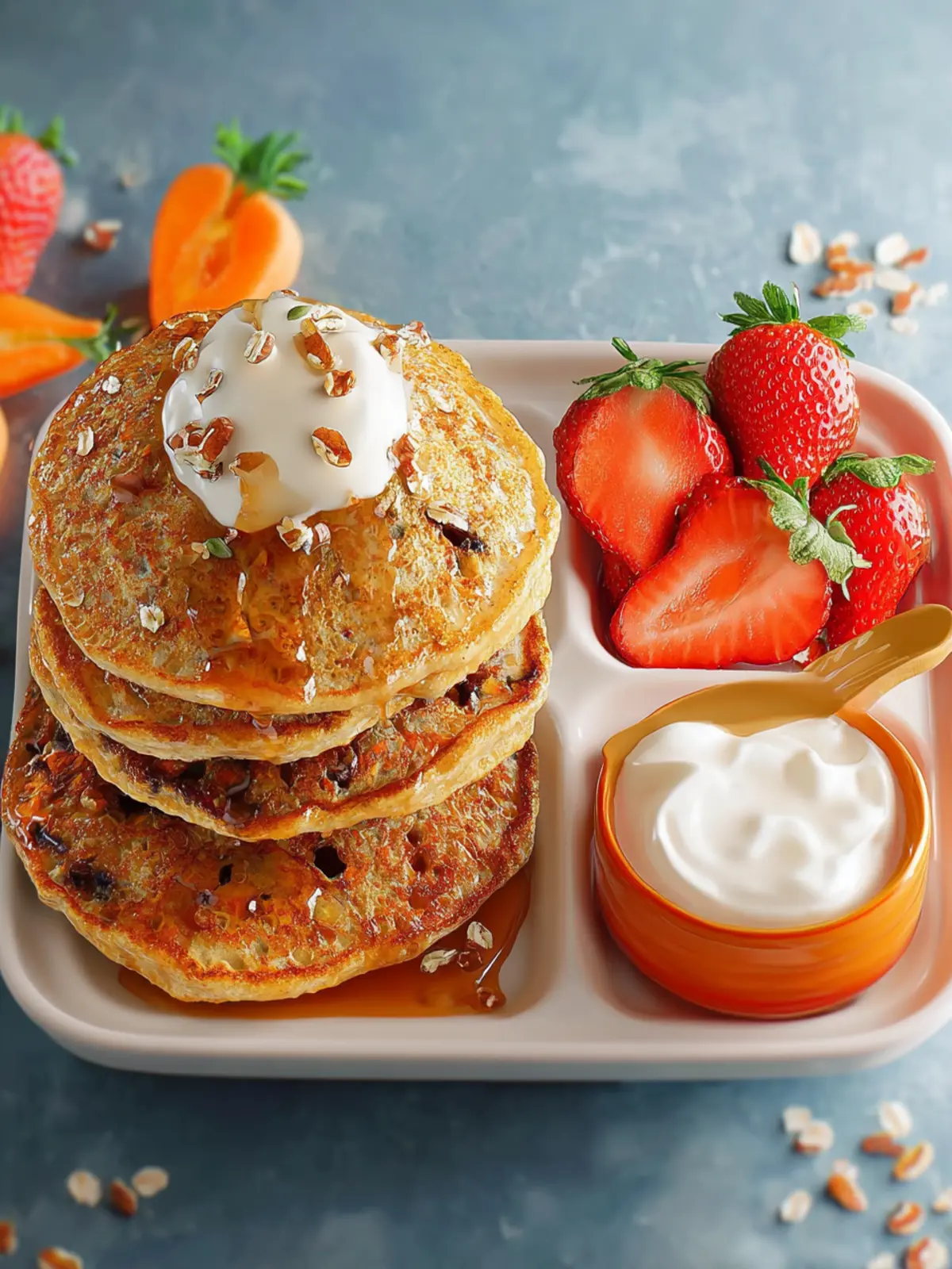 Favorite Carrot Cake Pancakes First Image