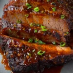 Slow Cooker BBQ Brisket First Image