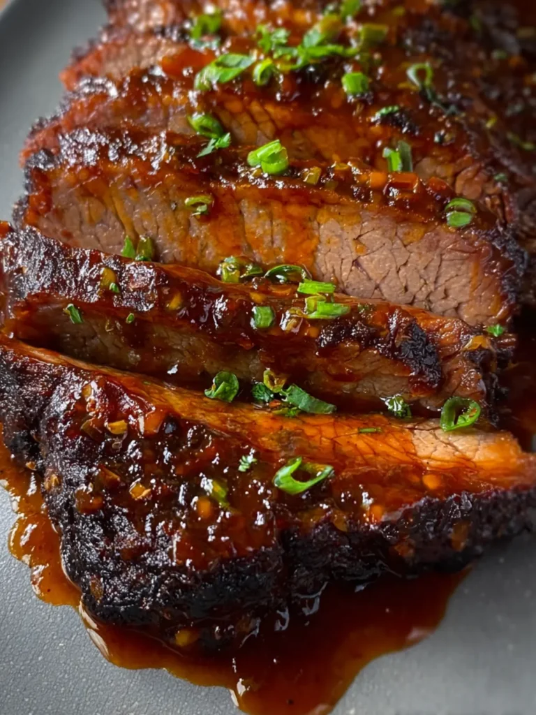 Slow Cooker BBQ Brisket First Image