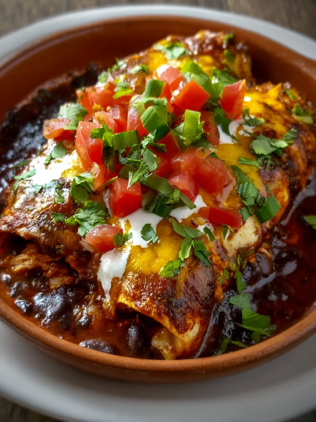 Chicken Enchilada Crockpot First Image