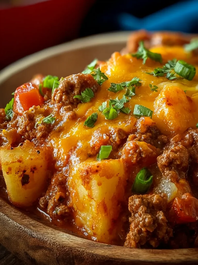 Slow Cooker Cowboy Casserole Recipe First Image