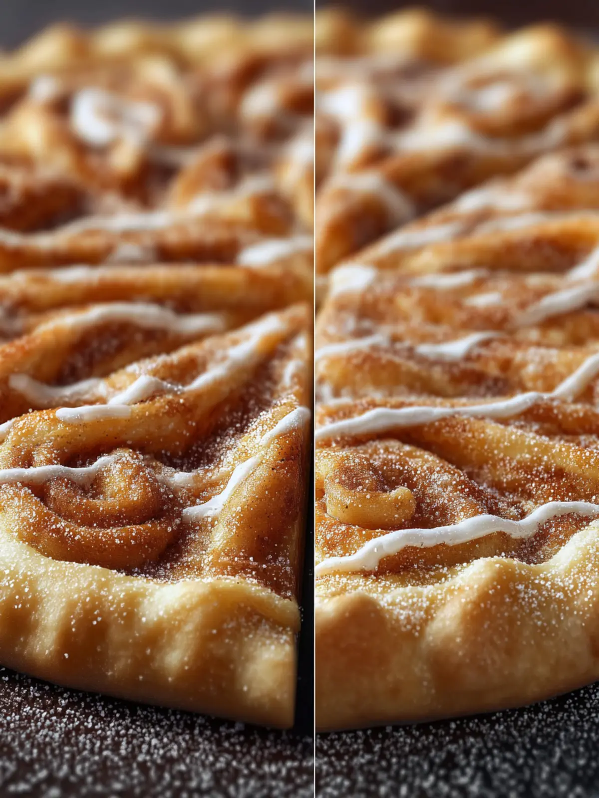 Cinnamon Sugar Pizza with Crescent Rolls First Image