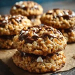 Rice Krispie Chocolate Chip Cookies First Image