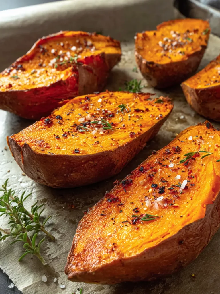 Roasted Sweet Potato Halves First Image