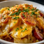 healthy Crockpot Pierogi Casserole First Image