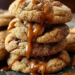 Brown Sugar Cinnamon Caramel Cookies First Image