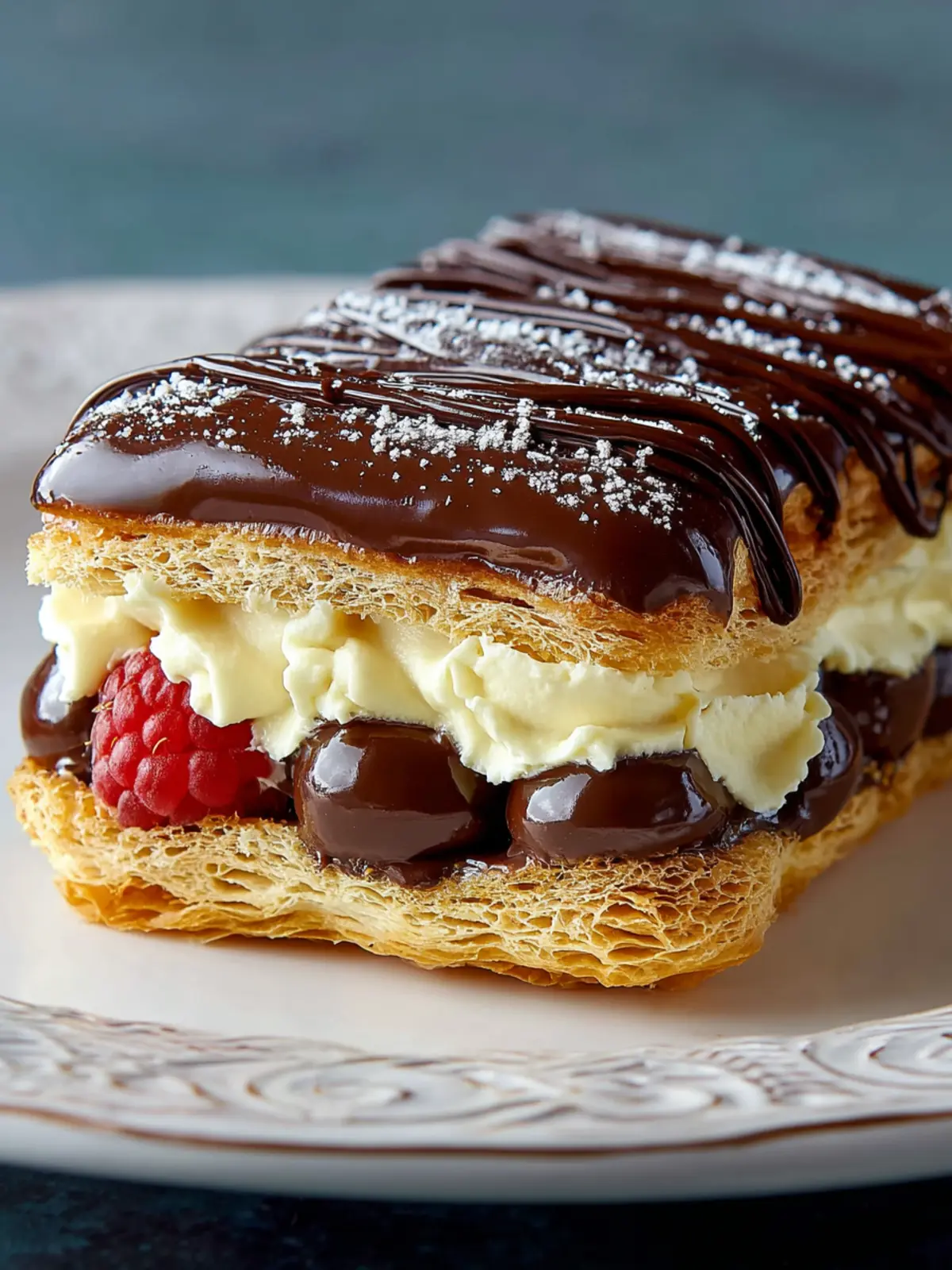 Chocolate Eclair Dessert Recipe First Image