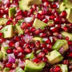 Pomegranate Avocado Salsa Recipe First Image