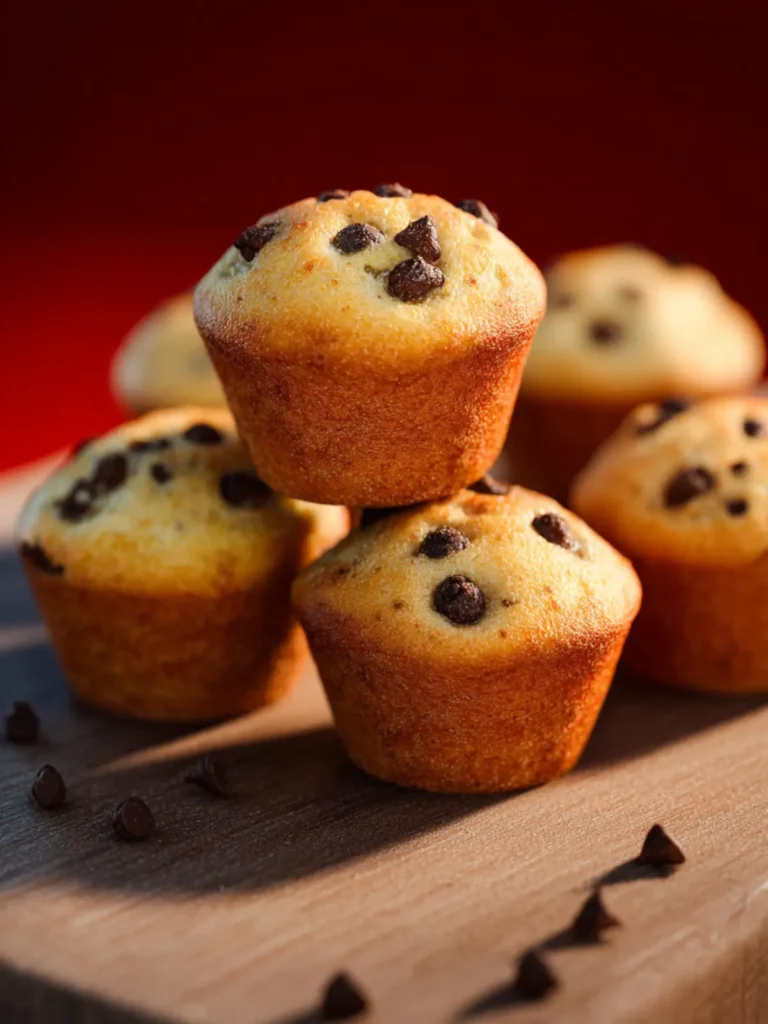 Chocolate Chip Mini Muffins First Image