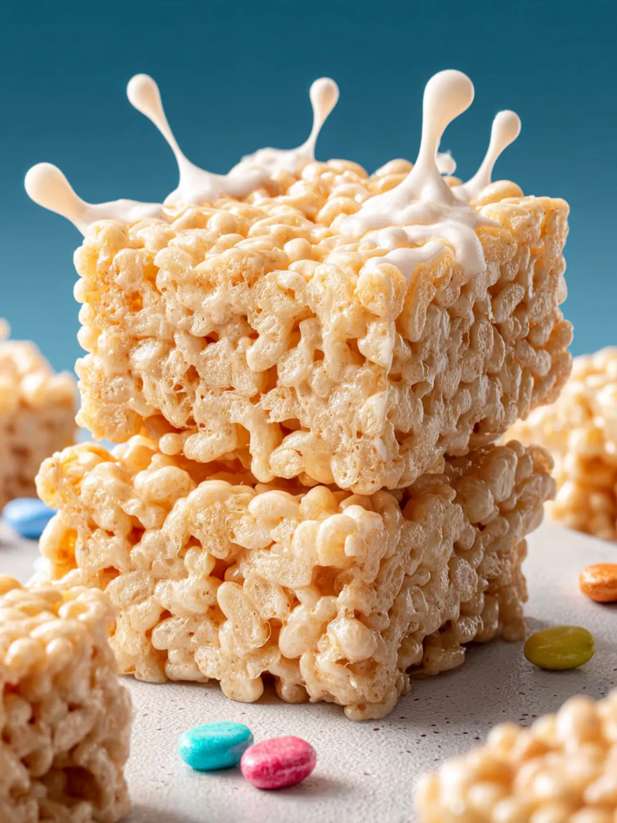 Condensed Milk Rice Krispie Treats That Melt in Your Mouth