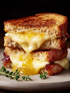 Gourmet Grilled Cheese (Brie and Cheddar) First Image