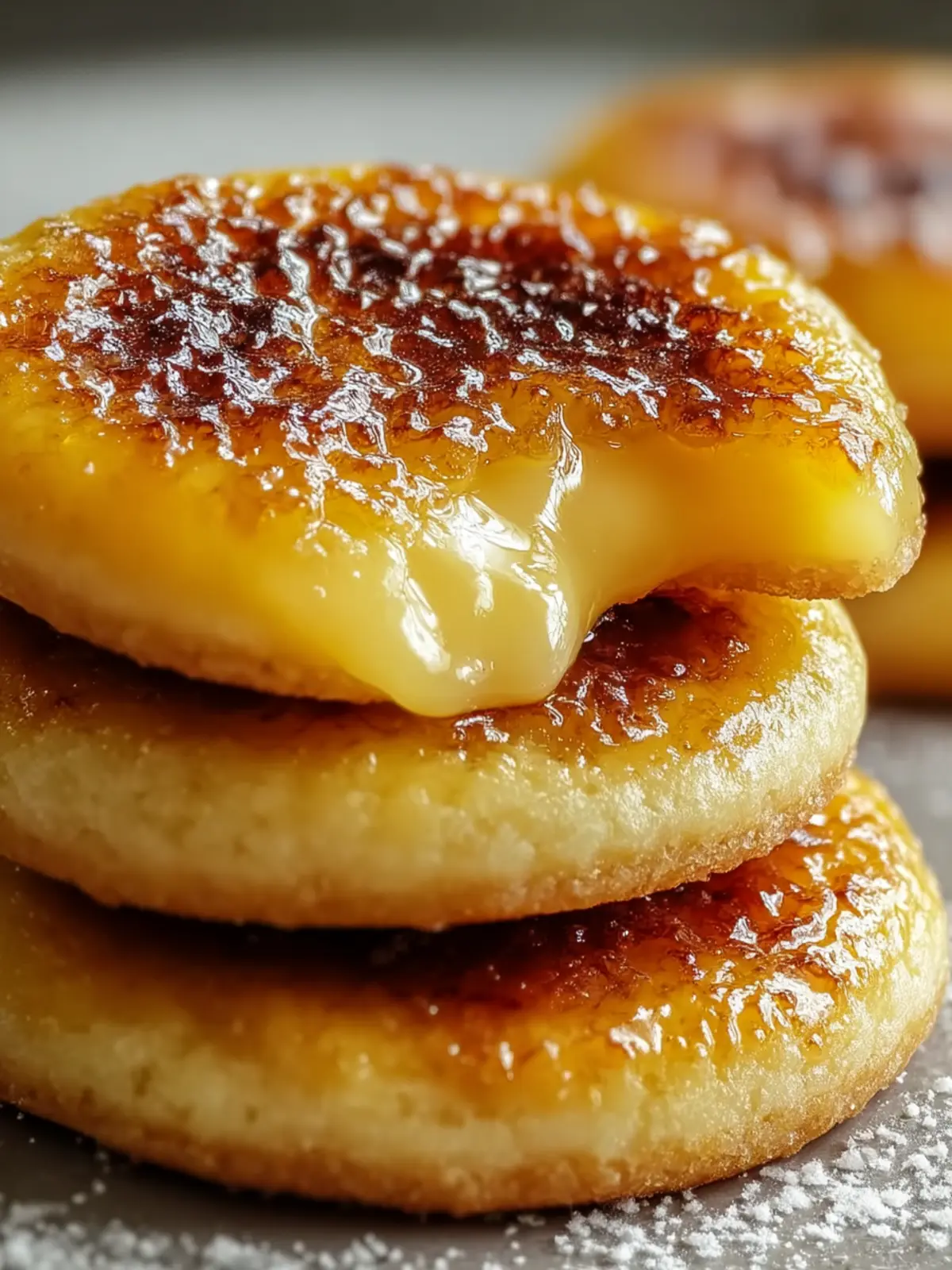 Lemon Curd Crème Brûlée Cookies First Image