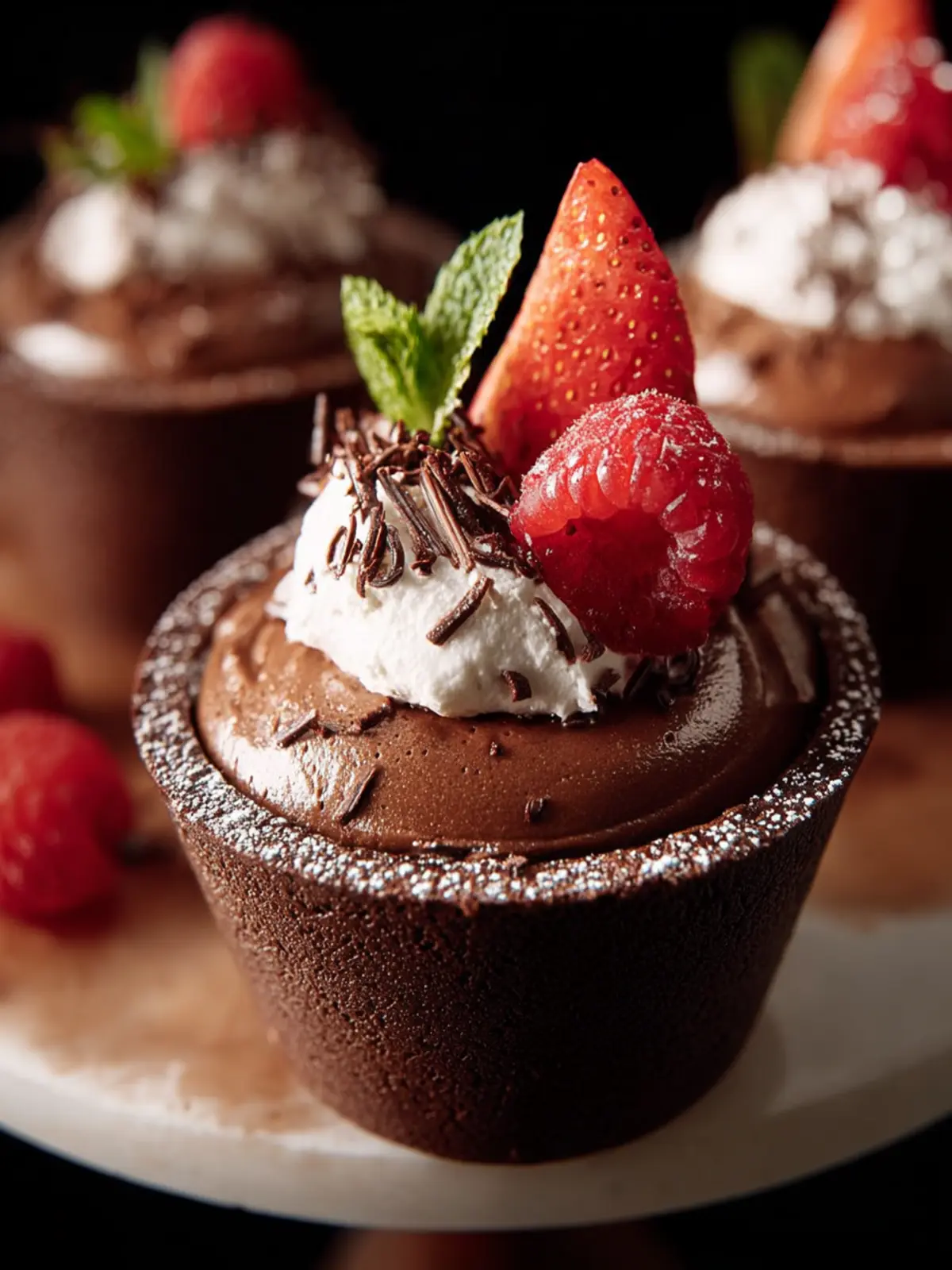 Chocolate Mousse Cups First Image