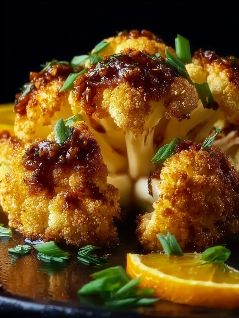 Baked Orange Cauliflower First Image