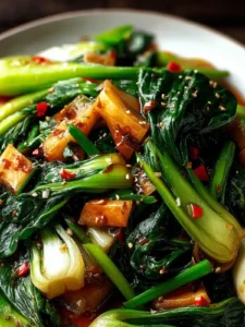 Bok Choy Chili Stir-Fry First Image