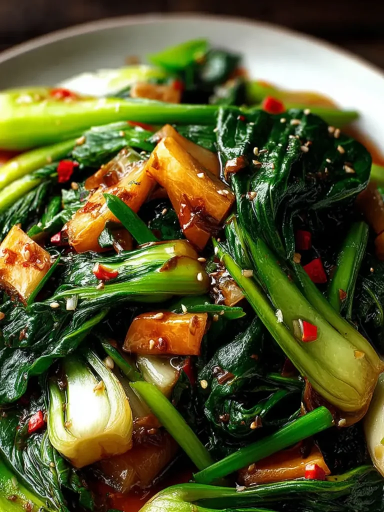 Bok Choy Chili Stir-Fry First Image