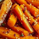 Zesty Hot Honey Pickled Carrots First Image