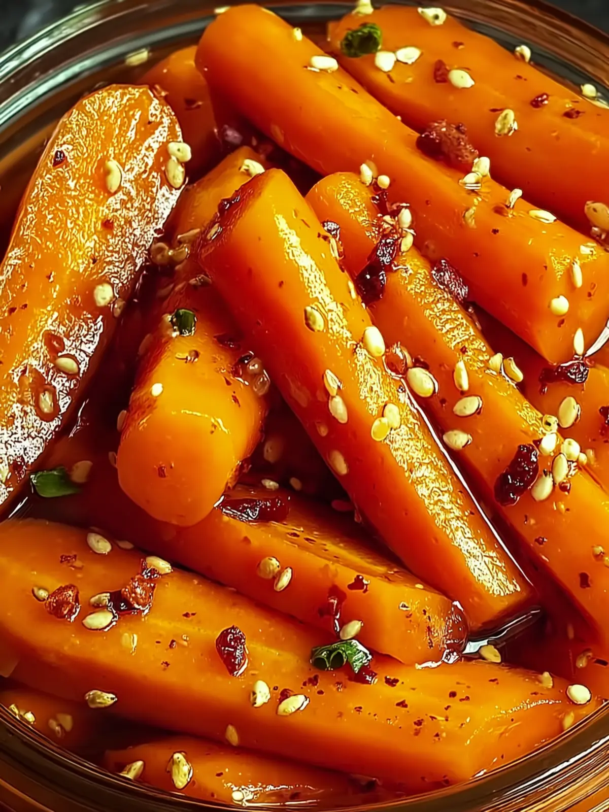 Zesty Hot Honey Pickled Carrots: The Best Tangy Snack Ever!