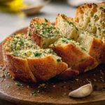 Sourdough Garlic Bread First Image
